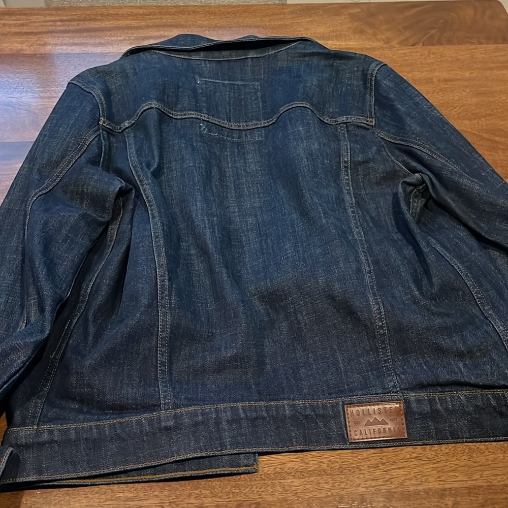 Hollister Dark Blue Denim Jacket - Picture 9 of 9